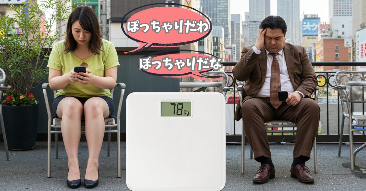 ふくよかなカップル