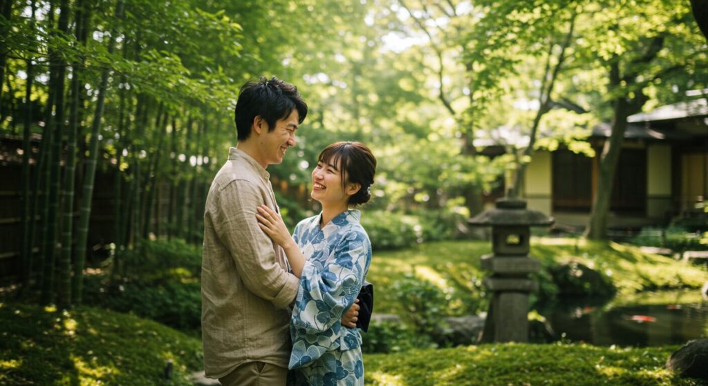 仲良しカップル