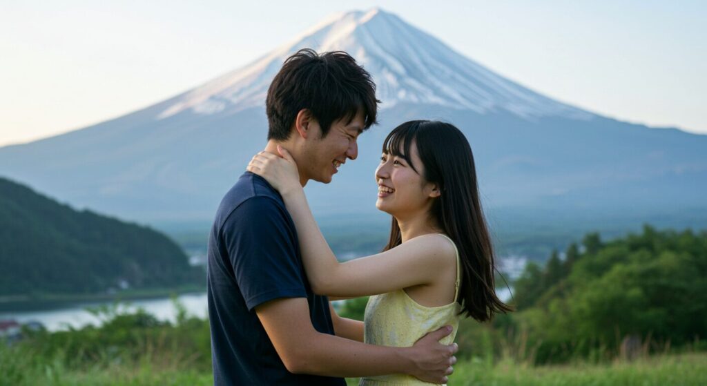 仲良しカップル