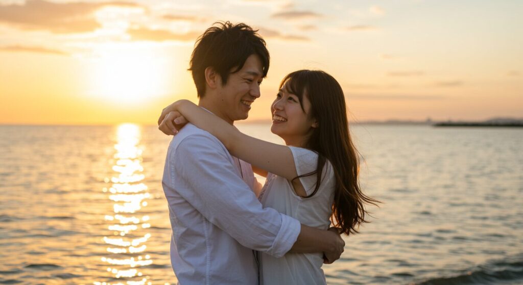 仲良しカップル