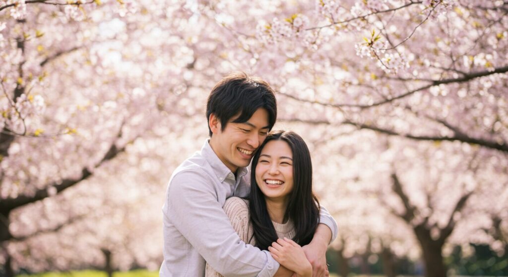 仲良しカップル