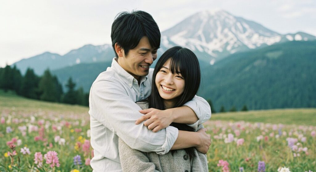 仲良しカップル