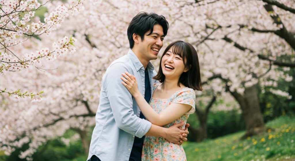 仲良しカップル