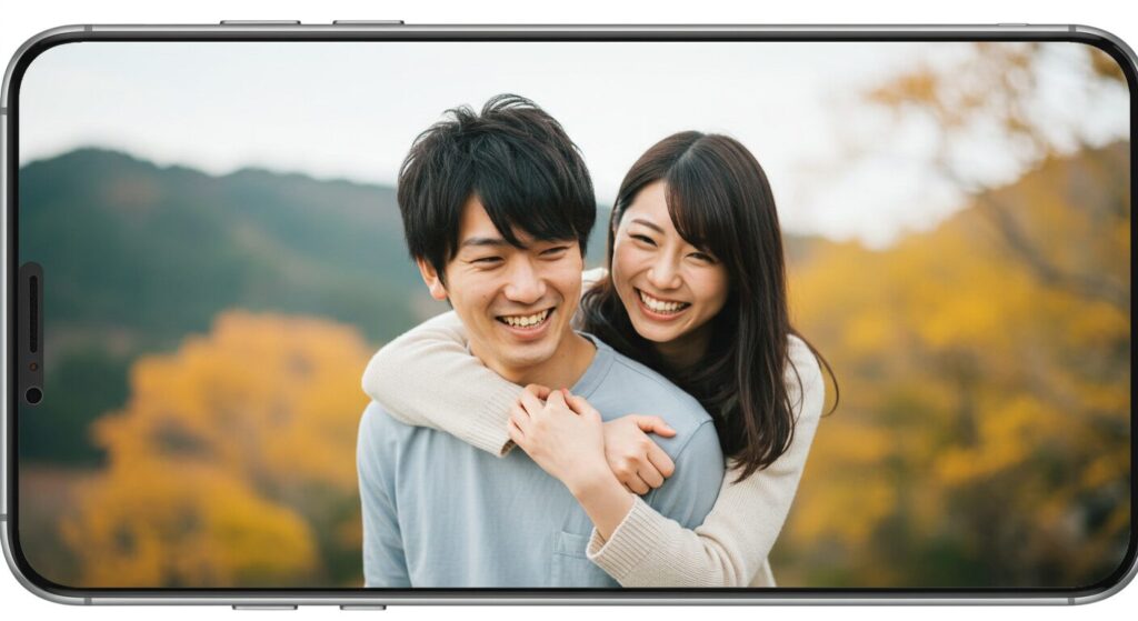 仲良しカップル