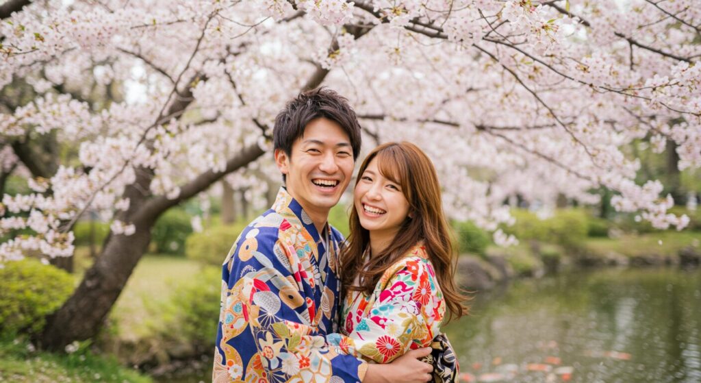 仲良しカップル