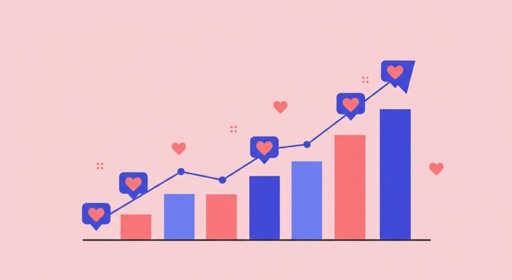 成功比率のグラフ