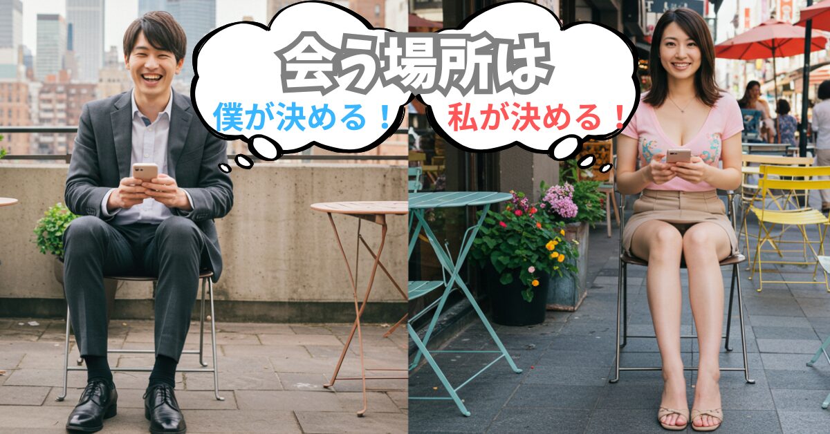 ラインしてるカップル