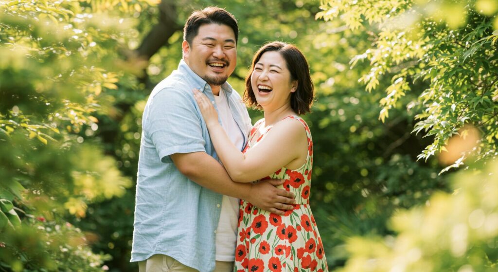 仲良しカップル