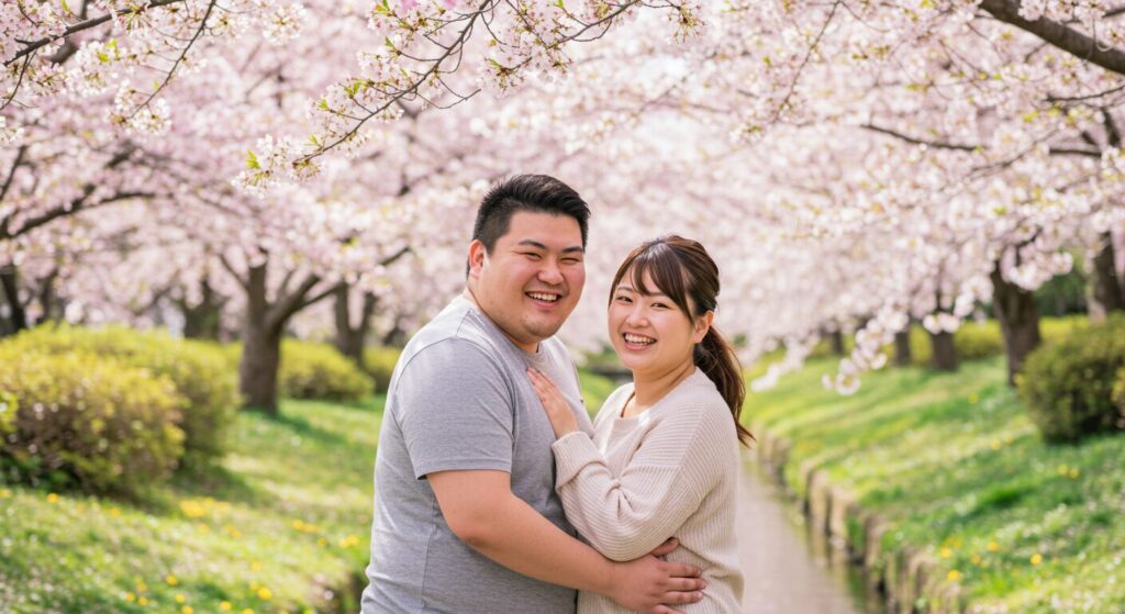 仲良しカップル