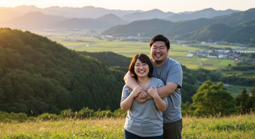 仲良しカップル