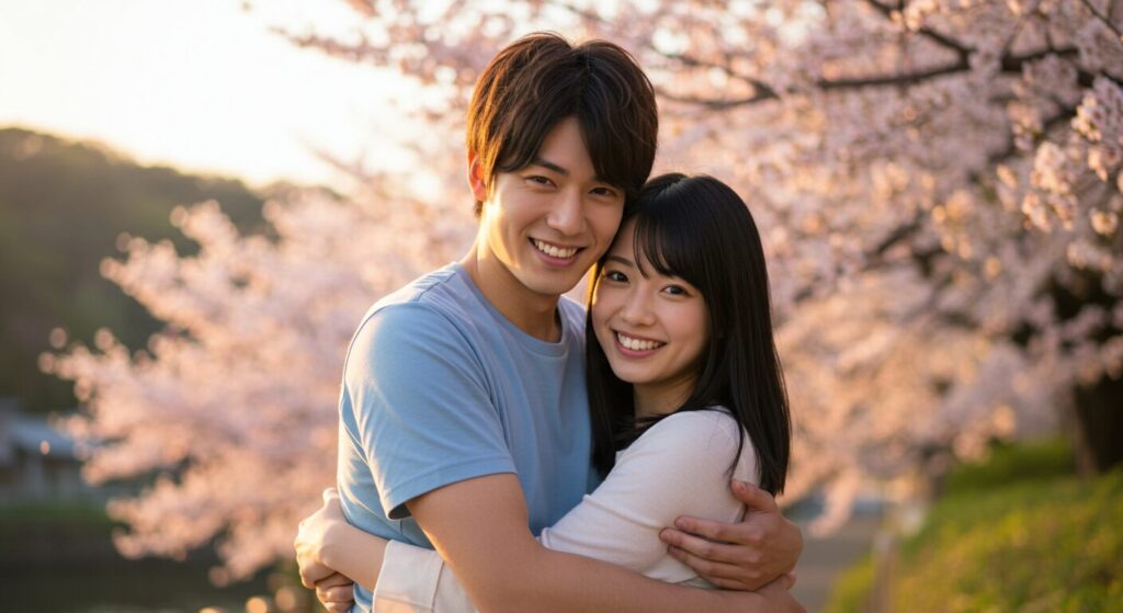 仲良しカップル