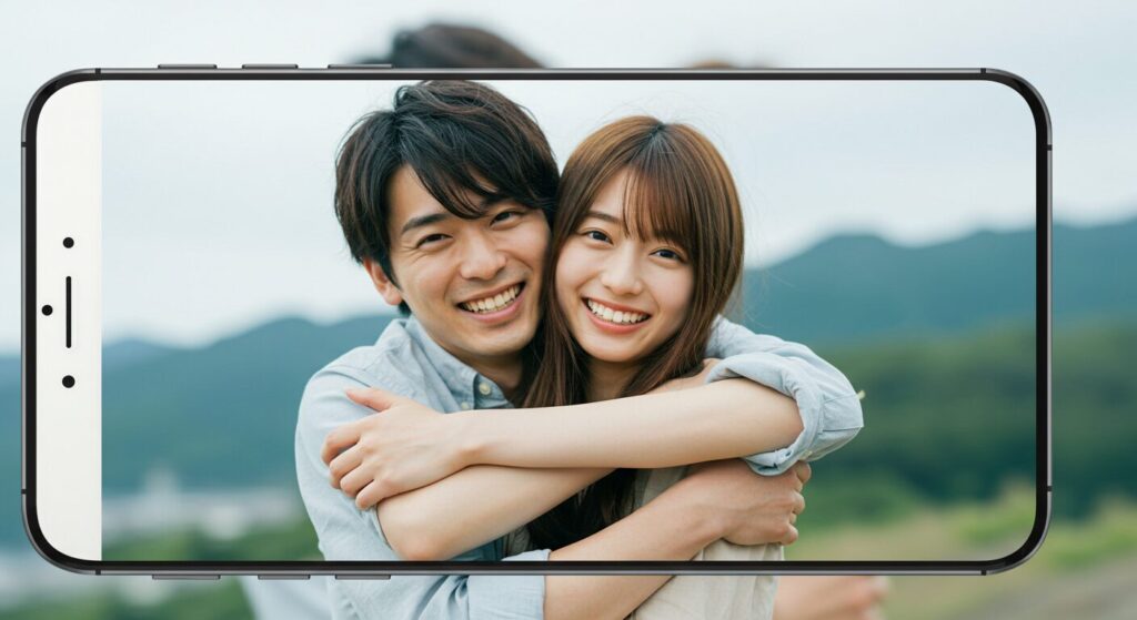 仲良しカップル