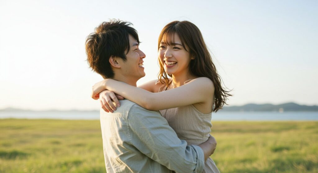 仲良しカップル