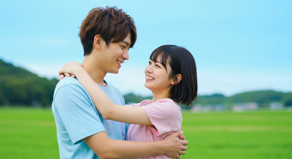 仲良しカップル