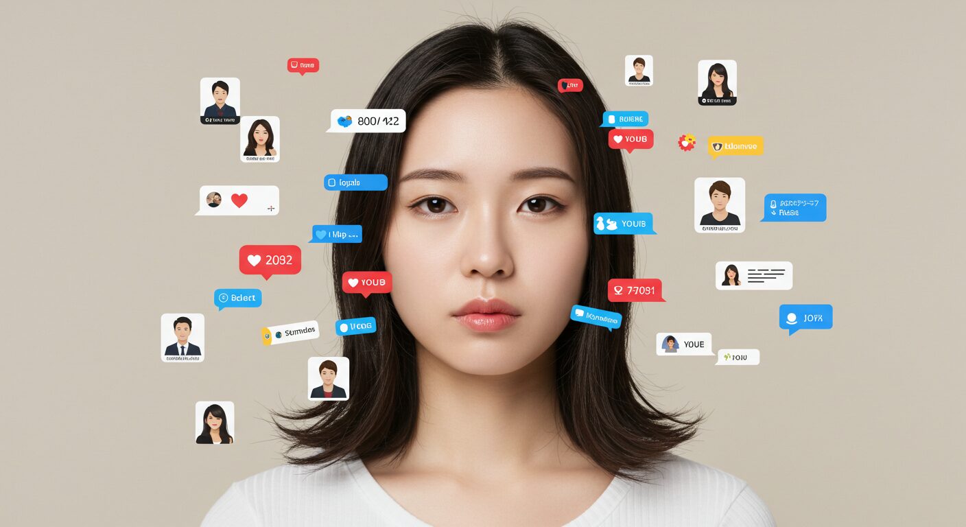 興味にない無表情な女性