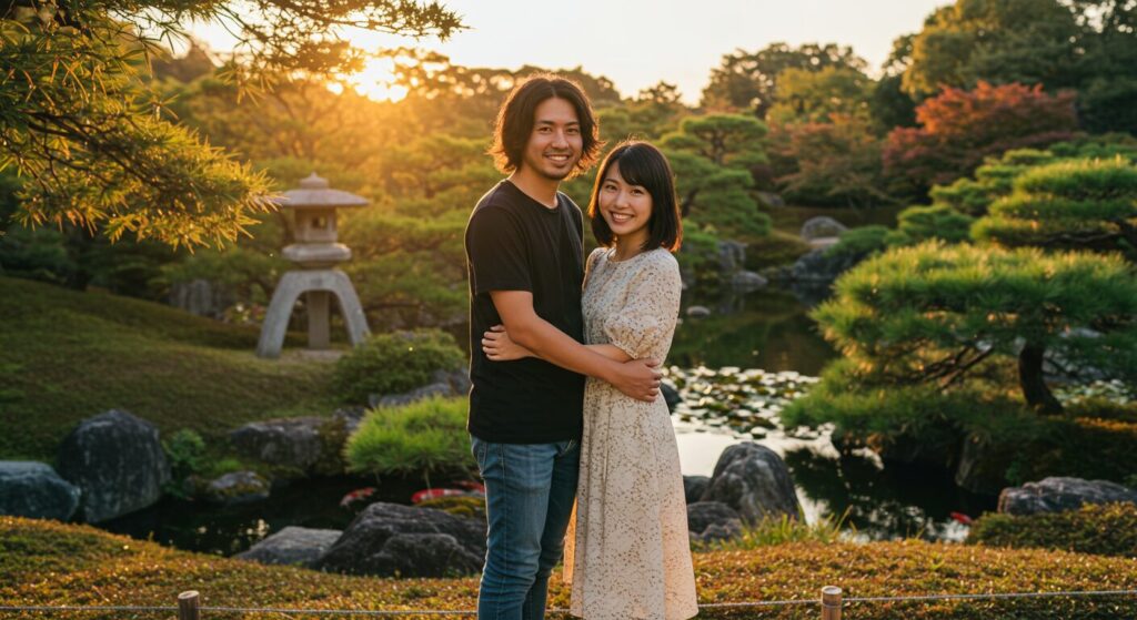 仲良しカップル