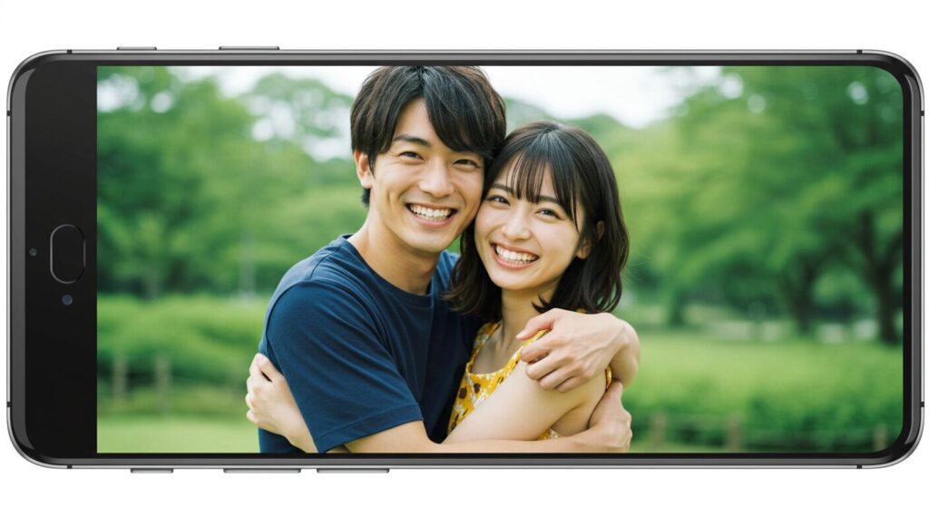 仲良しカップル